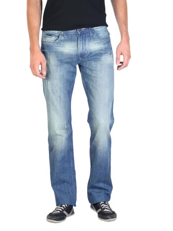 Peter England Men Blue Jeans