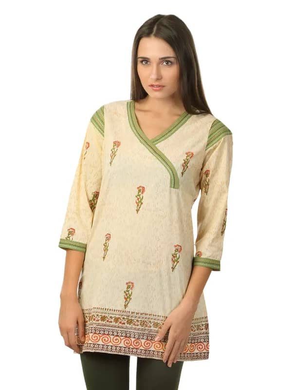 Diva Women Beige Kurti