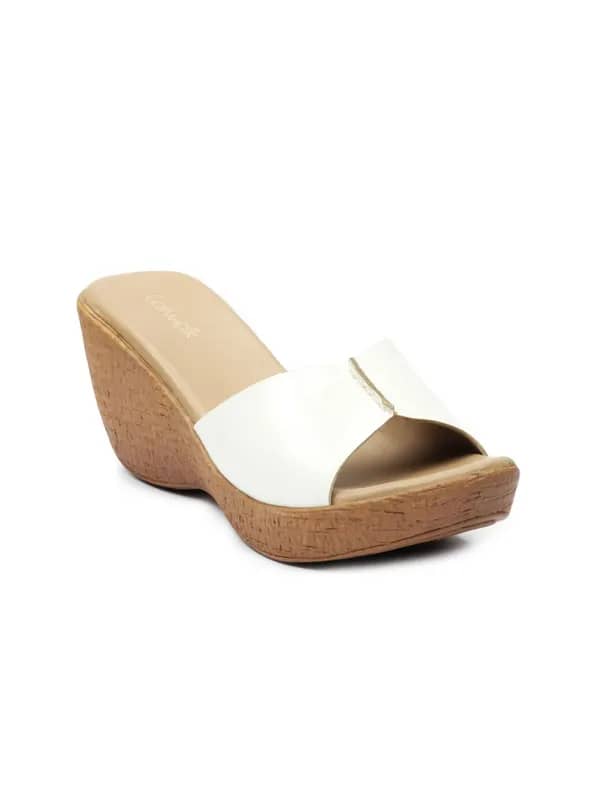 Catwalk Women White Wedges