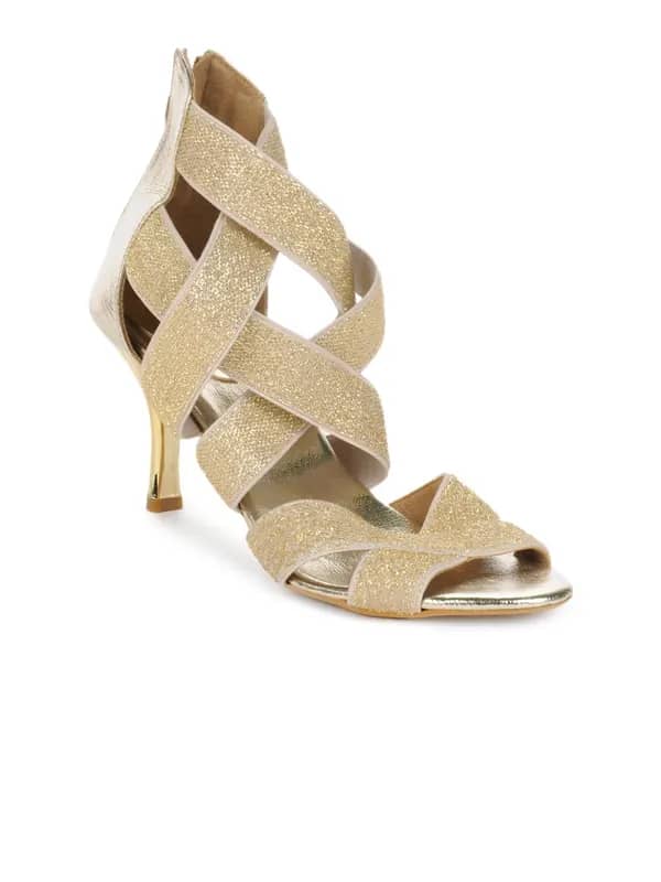 Catwalk Women Gold Heels