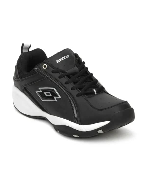 Lotto Men Black Sports Shoes