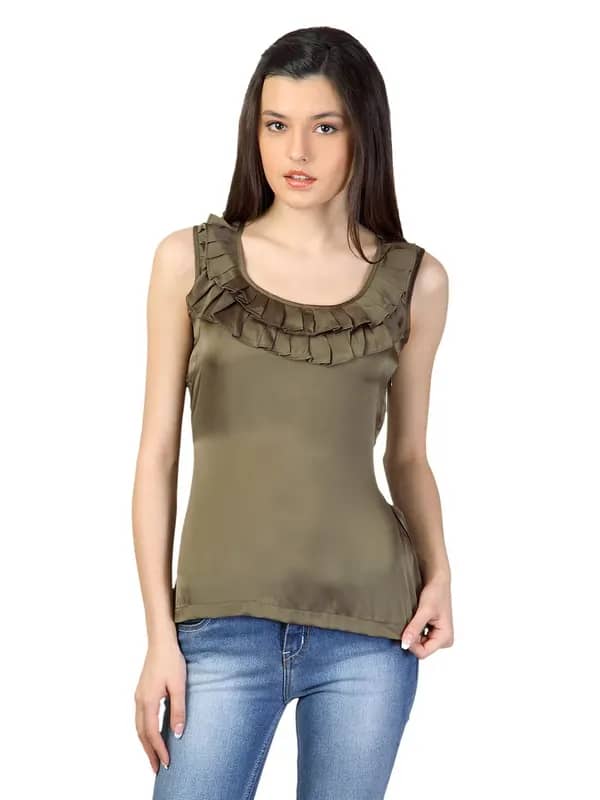 Arrow Woman Olive Top