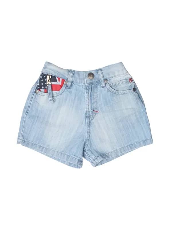 Gini Jony Boys Blue Shorts