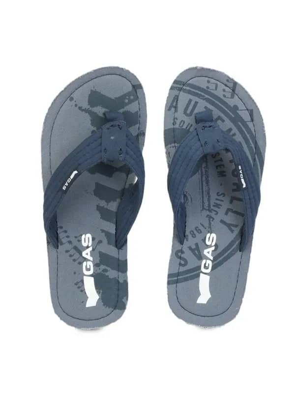 Gas Men Blue Flip Flops