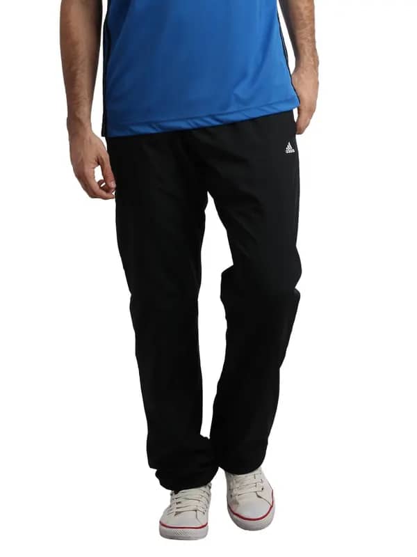ADIDAS Men Black Track Pants