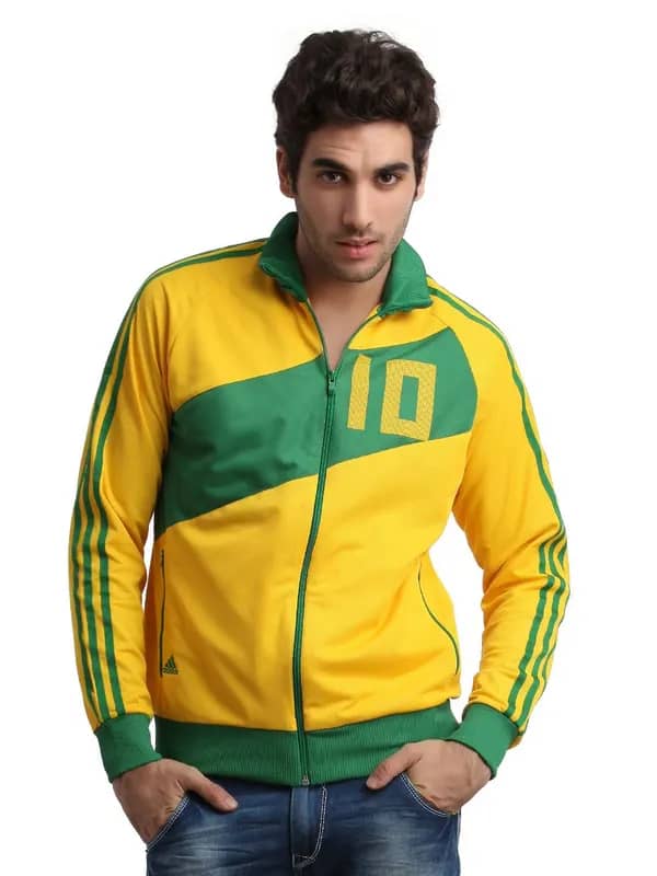 ADIDAS Men Yellow Kaka Jacket