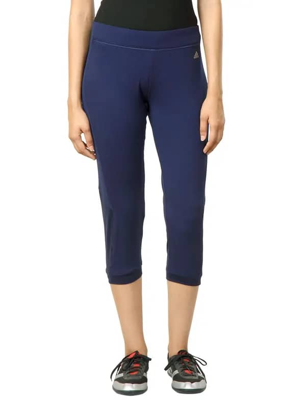 ADIDAS Women Navy Blue Tights