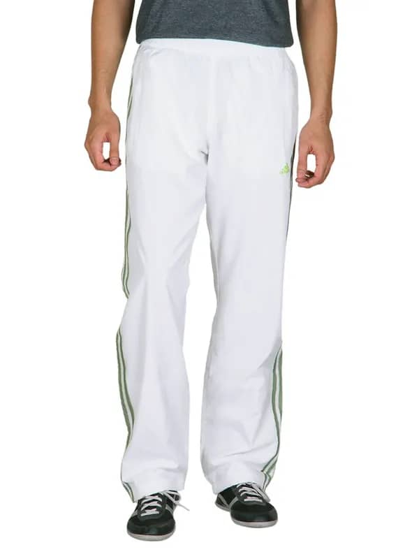 ADIDAS Men White Track Pants