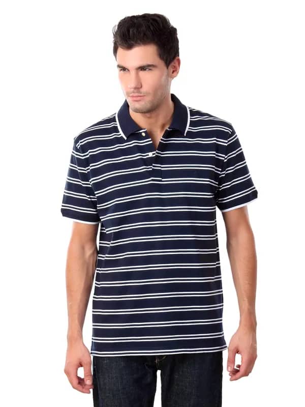 Scullers Men Navy Blue T-shirt