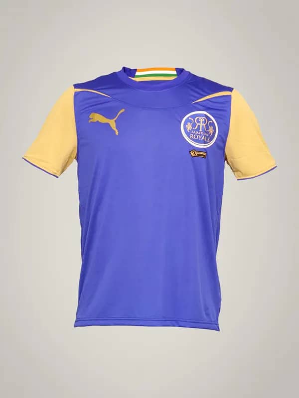 Rajasthan Royals Mens Lookalike Yellow Jersey
