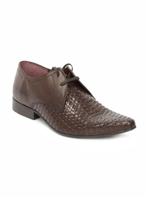Red Tape Men Brown Shoes