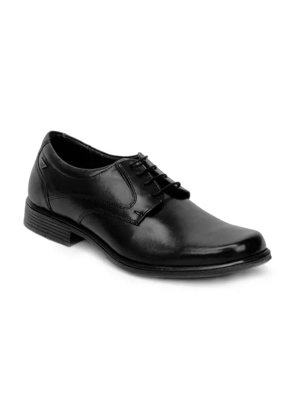 Red Tape Men Black Formal Shoes
