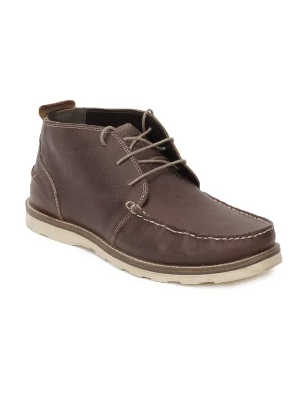 Red Tape Men Brown Shoes