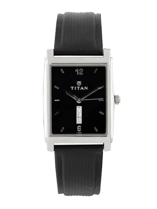 Titan Men Black Watch