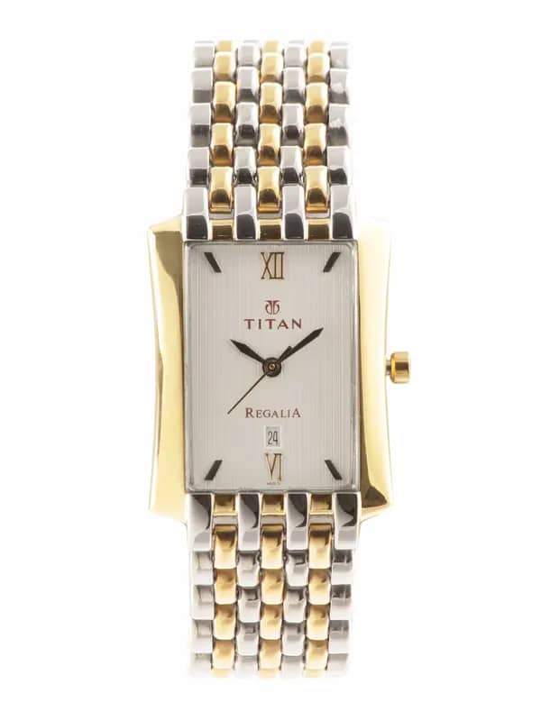 Titan Men White Dial Watch NB1927BM01