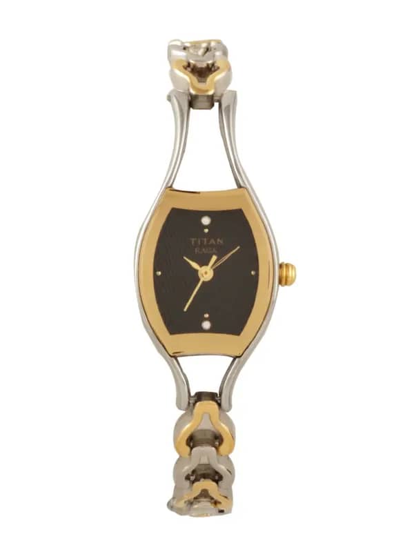Titan Women Black Dial Watch