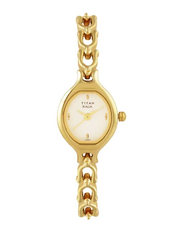 Titan Women White Dial Watch