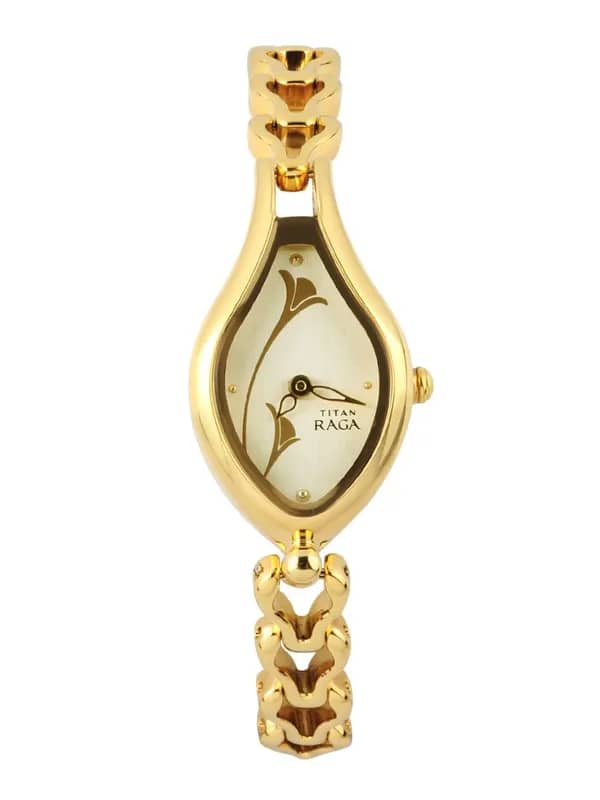 Titan Women Gold Watch