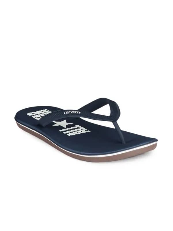 Converse Unisex Navy Blue Flip Flops