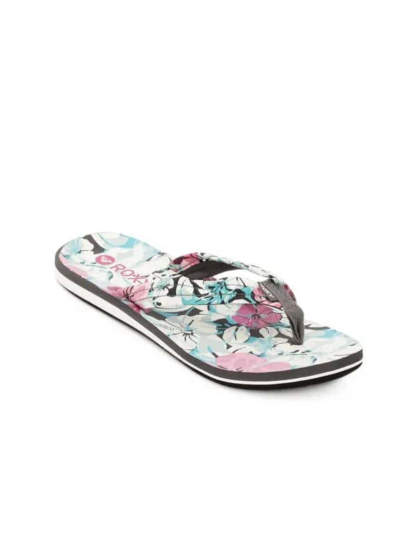 Roxy Women Multi Coloured Flip Flops