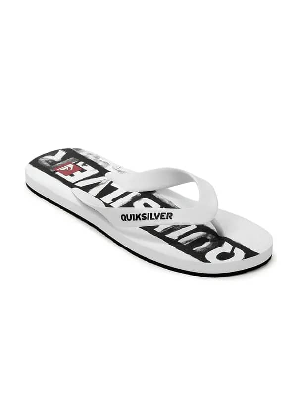Quiksilver Men White Flip Flops