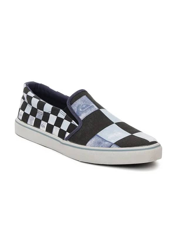 Quiksilver Men Black & Blue Shoes