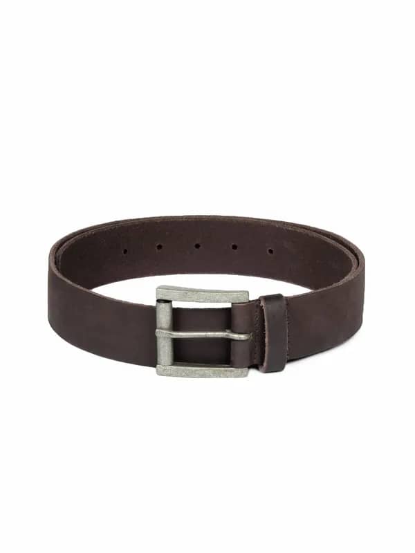 Lee Men Brown Leather Belt