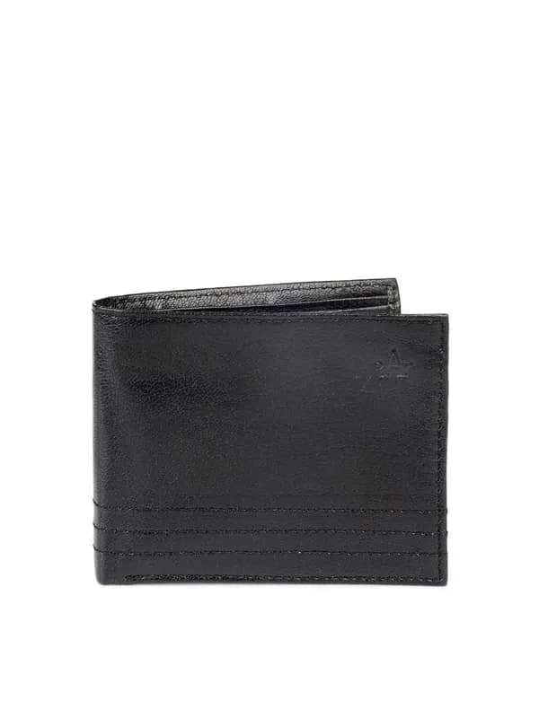 Arrow Men Black Wallet