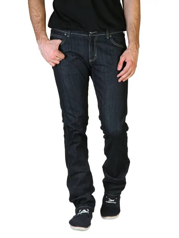 Wrangler Men Navy Blue Skanders Jeans