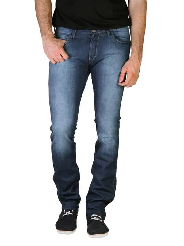 Wrangler Men Blue Skanders Jeans