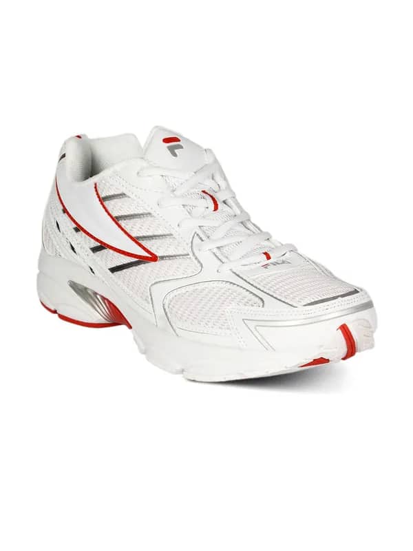 Fila Men's Breath White Red Shoe