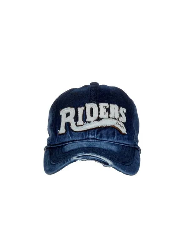 Basics Men Navy Blue Baseball Cap