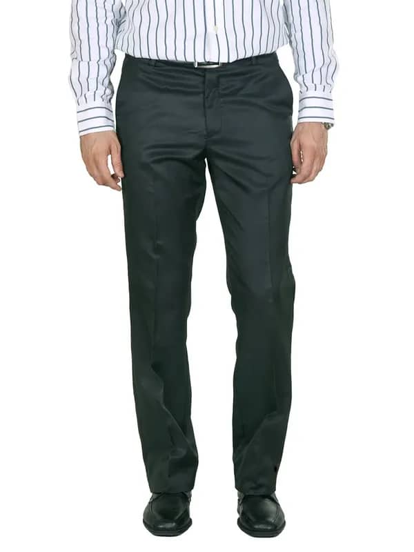 Mark Taylor Men Black Trousers