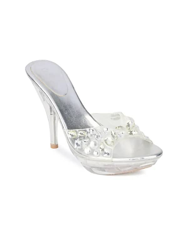 Catwalk Women Silver Heels