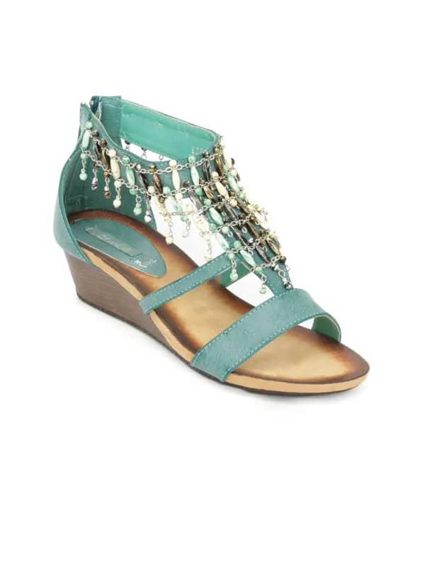 Catwalk Women Green Wedges