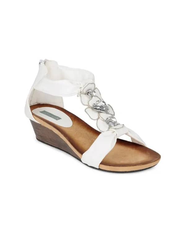 Catwalk Women White Wedges