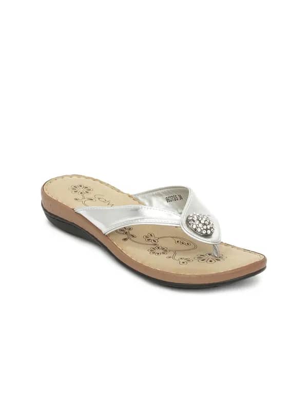 Catwalk Women Silver Flats