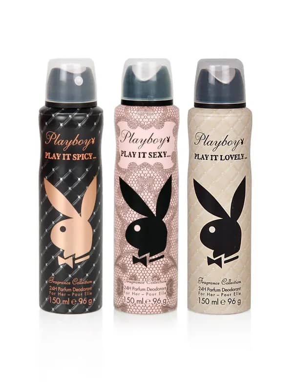 Playboy Women Pack of 3 Deos