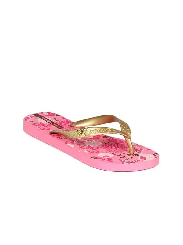iPanema Women Gold Flip Flops