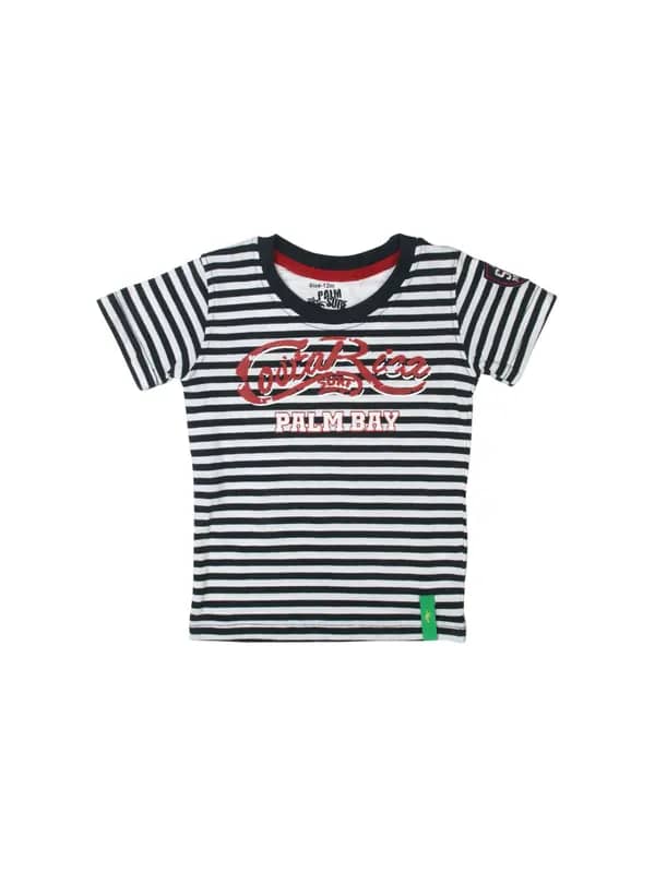 Gini and Jony Boys Surfs Up Black T-shirt
