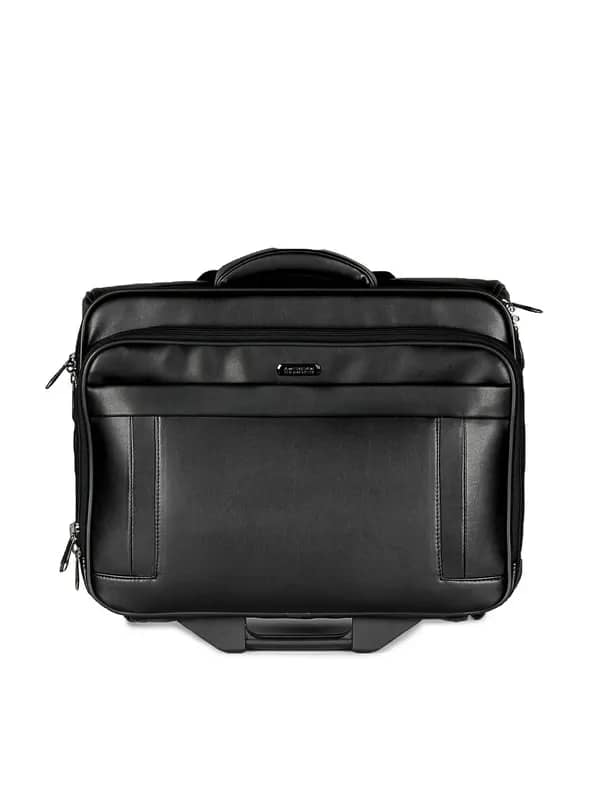 American Tourister Unisex Black Trolley Bag