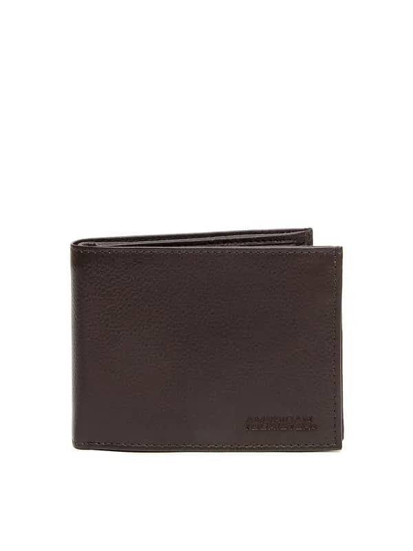 American Tourister Men Brown Leather Wallet