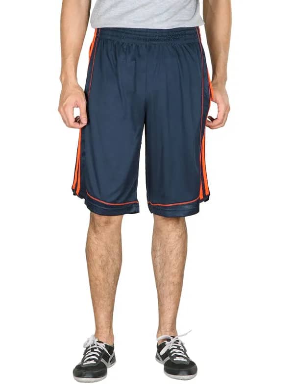 ADIDAS Men Navy Blue Shorts