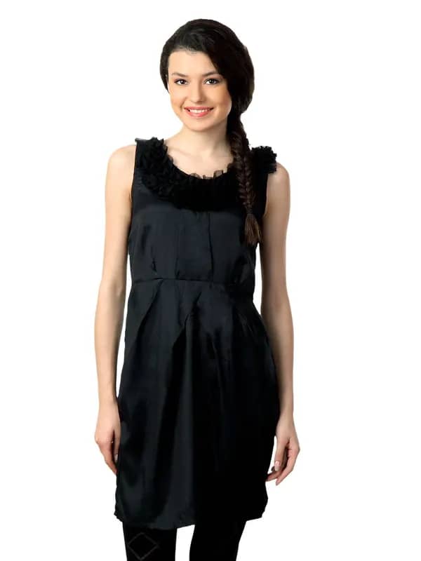 Sepia Women Black Dress