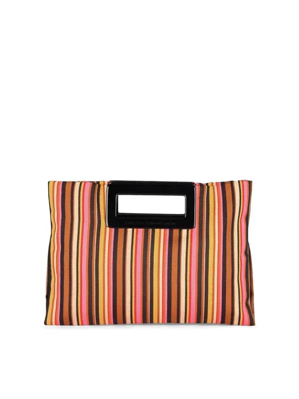 French Connection Women Multi Stripe Hand Bag