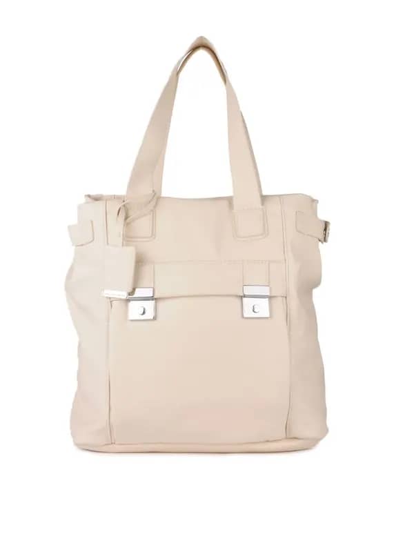 French Connection Women Cream Handbag