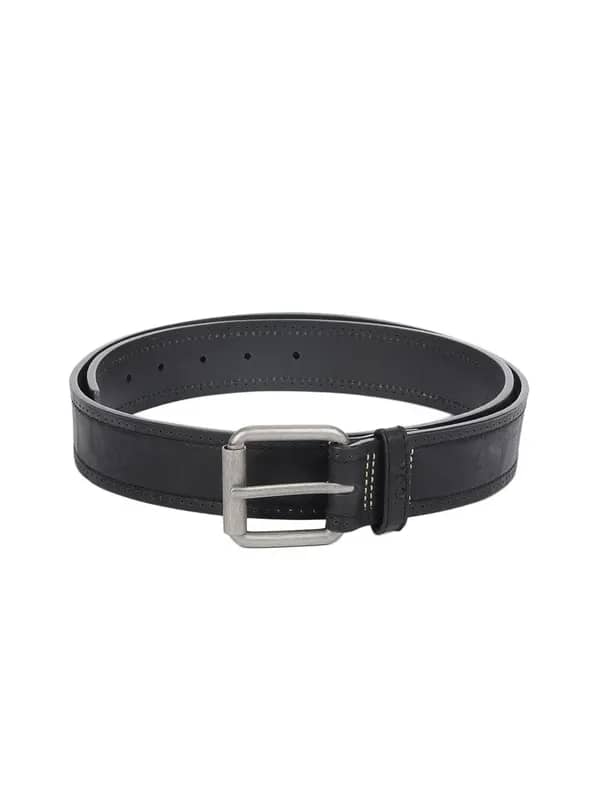 French Connection Men Black Tobacco Belt