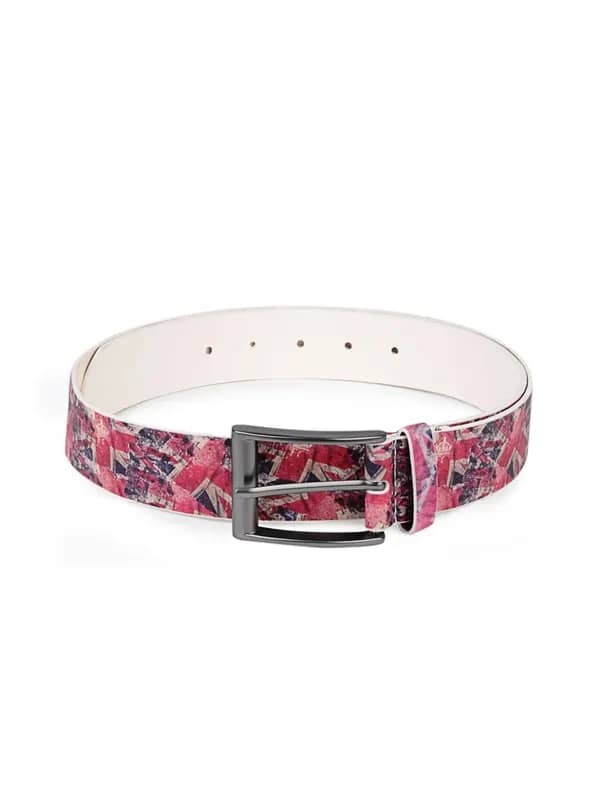 French Connection Men Red Belt
