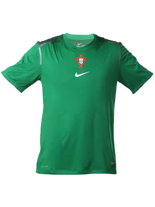 Nike Men Green Portugal Football T-shirt
