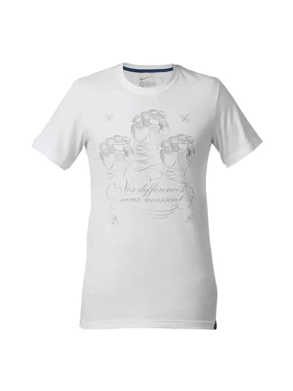 Nike Men White FFF T-shirt